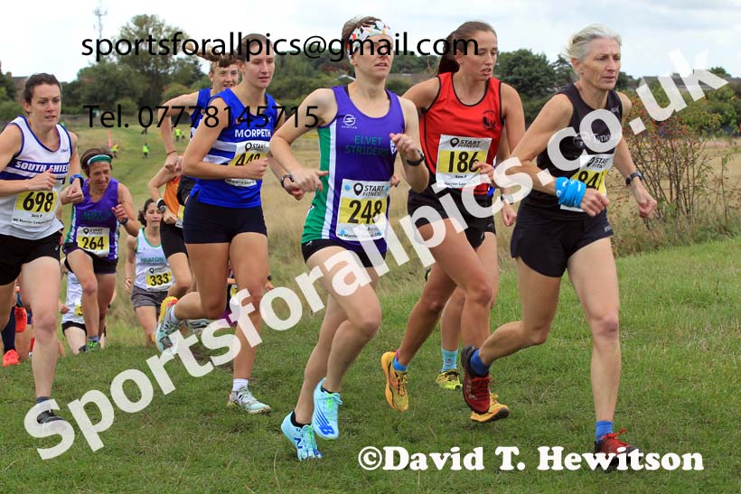 Senior women, 2022 Start Fitness NEHL, Wrekenton. Photo: David T. Hewitson/Sports for All Pics